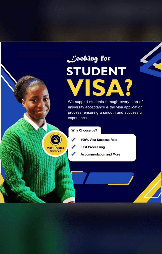 Student Visa Support flyer